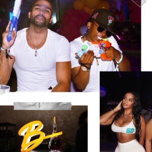 Mekai Curtis Instagram - theme was white❕ but the vibes was off the dark 🥃😂🤟🏾