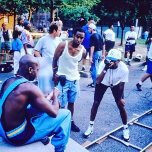Mekhi Phifer Instagram - First shot, first day on any movie set, first movie, first time in Gowanus projects(In Brooklyn)and the first time being directed!! To have @officialspikelee be the first Kat to direct me was a blessing beyond belief...And believe me, I was nervous as hell that day!!! Almost 30 years ago!