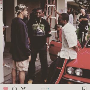 Mekhi Phifer Instagram - My brother @mr_camron and myself on the set of #paidinfull bringing to life the story of true #Harlem Influencers #richporter and #alpo ...
True story, myself and Cam went to the same high-school in Harlem at the same time. 116th and Pleasant ave. Manhattan Center for Science and Mathematics. We had an obligation to do these brothers justice! I'm just happy we were able to have the honor of doing so. I never actually met Rich, ( I was  much younger during that time) but got the essence from their friends and family when I chose to do the role. I grew up knowing the legend of these Kats and had to represent the humanity in the choices they made. Hopefully lessons were learned and not glorified in any way. Hopefully we were able to capture their motivation and mannerisms. RIP to both these brothers. Much love! @noblewood @duskopoppington @morereginahall @kevintcarroll @mcbride_chi @therealnoreaga @hinikoj @jamiehector @cephasjaz @eliseneal