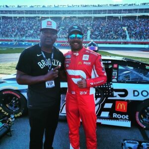 Mekhi Phifer Instagram - If you've never been, trust me, its entertaining as hell! This weekend is straight adrenaline!  @nascar and @toyota took excellent care of me. Much love! @bubbawallace @joegibbsracing @cbellracing @jeremychinn #panthers