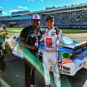 Mekhi Phifer Instagram - If you've never been, trust me, its entertaining as hell! This weekend is straight adrenaline!  @nascar and @toyota took excellent care of me. Much love! @bubbawallace @joegibbsracing @cbellracing @jeremychinn #panthers