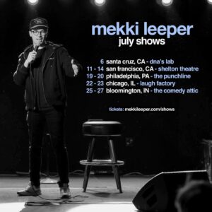 Mekki Leeper Instagram - I’m coming to headline shows in all these cities! Tickets in biooo 🤠