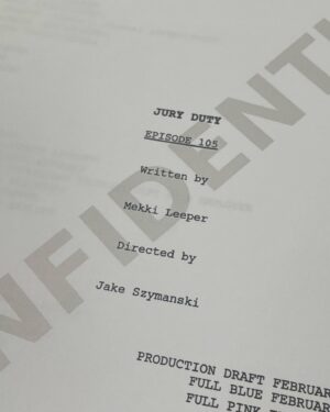 Mekki Leeper Instagram - I wrote episode 5 of Jury Duty and it’s out now! 

So is episode 6! Soaking was @normalheller’s idea, not mine.