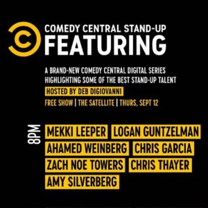 Mekki Leeper Instagram - LA, @comedycentral is taping my set Thursday. Swipe for details.   I’m gonna be on some other good shows in town this week.