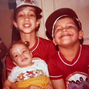Mela Murder Instagram - Borikuas in the NYC diaspora. My family, Flatbush Brooklyn in the 70s/80s. plastic on the couch , menudo merch , church and family gatherings the girl that looks like my daughter amethyst is my mom and I’m shook because I basically gave birth to my mom. My Grammy and welo 🥹 so beautiful 🫶🇵🇷🗽 #nuyoricua #diaspora