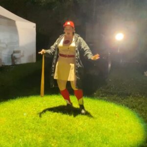 Melanie Field Instagram - To quote Maybelle Blair - “it was a party.” 

I’m so proud to share @leagueonprime with the world. I hope you have as much fun watching it as we did making it.
