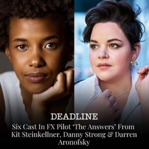 Melanie Field Instagram - Great team, great cast, great story.

And I get to work with with fellow Yalie and @authenticmgmt client @kinetakunutu so I’m throwing a massive YAY party right now.