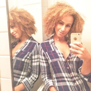 Melanie Nyema Instagram - I don't know, guys...so far...'spretty fun. #blonde