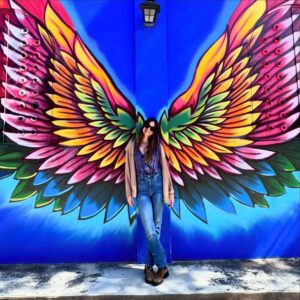 Melanie Papalia Instagram - I finally got my wings🦋
