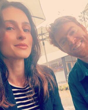 Melanie Papalia Instagram - Look who’s reunited👀 9 YRS ago today The Den was released. So what could the director and I be doing…🤔 Who likes a sequel?🙋🏻‍♀️ #theden #thedenmovie