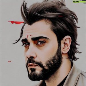 Melih Selçuk Instagram - Yapay zeka çok iltifatkar biri 🤓 #ai #lensa