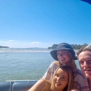Melina Vidler Instagram - Quite grateful to be a Queenslander right now ❤️ 
.
.
.
#noosa #queensland #getaway #boatlife