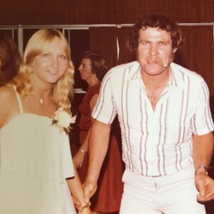 Melina Vidler Instagram - My beautiful parents have been married 40 years today. I look at them now and see how genuinely happy they STILL are… to talk absolutely nonsense, enjoy each other’s most mundane conversations and find it riveting, to still hold hands and laugh at each other’s retold jokes like they are the funniest thing, and to completely and totally adore each other’s company. I am envious, but most importantly hopeful that my future holds a connection so special and so ever lasting. Well done Mum and Dad, you are both simply the best. ❤️