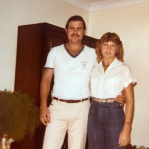 Melina Vidler Instagram - My beautiful parents have been married 40 years today. I look at them now and see how genuinely happy they STILL are… to talk absolutely nonsense, enjoy each other’s most mundane conversations and find it riveting, to still hold hands and laugh at each other’s retold jokes like they are the funniest thing, and to completely and totally adore each other’s company. I am envious, but most importantly hopeful that my future holds a connection so special and so ever lasting. Well done Mum and Dad, you are both simply the best. ❤️