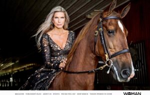 Melissa Moore Instagram - Full article from @todayswomanmagazine  I am so grateful for this amazing and kind article from @christine_fellingham  I loved the opportunity to tell my story and hopefully inspire other women in their 50’s and 60’s!  #blessed #ageisjustanumber #grateful #editorialmodel #classicmodel #equinelife  @chad_broskey @lauravonholle @heymantalentagency @freedmanharness @10mgmt @tribetalent @saddlebredofficial  @vickyactionmakeup56 @kylenesphoto @sunrisestables27 @glasscocktoo @glasscockboutique