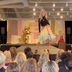 Melissa Moore Instagram - Love doing this fall show for @shopwestportvillage and modeling clothes from the awesome store @shoptunies #runwaymodel #ageisjustanumber @heymantalentagency @chad_broskey @carmen_sense10 #blessed #grateful