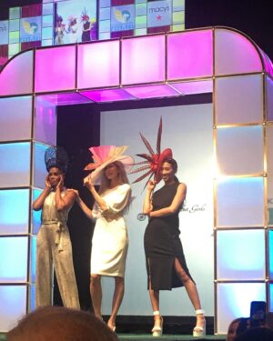 Melissa Moore Instagram - The @kyderbyfestival fashion show  is the biggest and most amazing show of the year. So grateful for everyone who works tirelessly to put this show in!! A giant shout out to the amazing @heymantalentagency models that  year after year rock this show.  To @herscene for her commitment and vision for this show @chad_broskey for putting together a very fun and awesome show to @jmichaelsspasalon for the great hair and makeup. To the @thehatgirls for the Amazing hats!  And to everyone who made us look fabulous ❤️❤️❤️ @shanna.mcclung @chad_broskey @thehatgirls @1cassiemarie @1charliesboutique  @magnolia_and_fig @macys @lauravonholle @heymantalentagency @styledbynoted