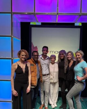 Melissa Moore Instagram - The @kyderbyfestival fashion show  is the biggest and most amazing show of the year. So grateful for everyone who works tirelessly to put this show in!! A giant shout out to the amazing @heymantalentagency models that  year after year rock this show.  To @herscene for her commitment and vision for this show @chad_broskey for putting together a very fun and awesome show to @jmichaelsspasalon for the great hair and makeup. To the @thehatgirls for the Amazing hats!  And to everyone who made us look fabulous ❤️❤️❤️ @shanna.mcclung @chad_broskey @thehatgirls @1cassiemarie @1charliesboutique  @magnolia_and_fig @macys @lauravonholle @heymantalentagency @styledbynoted