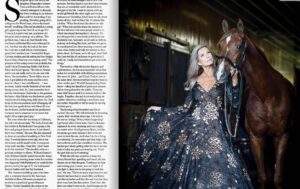 Melissa Moore Instagram - Full article from @todayswomanmagazine  I am so grateful for this amazing and kind article from @christine_fellingham  I loved the opportunity to tell my story and hopefully inspire other women in their 50’s and 60’s!  #blessed #ageisjustanumber #grateful #editorialmodel #classicmodel #equinelife  @chad_broskey @lauravonholle @heymantalentagency @freedmanharness @10mgmt @tribetalent @saddlebredofficial  @vickyactionmakeup56 @kylenesphoto @sunrisestables27 @glasscocktoo @glasscockboutique