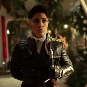 Melissa Navia Instagram - Oh hey there, Sir Adya. 👑⚔️👑
#StrangeNewWorlds #StarTrekSNW
@startrekonpplus