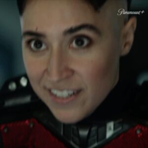Melissa Navia Instagram - Woo-trekking-hoo! Just 3 more weeks until Season 2. #StarTrek #StrangeNewWorlds #Mortegas