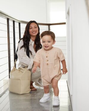 Melissa Paulo Instagram - My heart!!! I just love him so much & these pictures remind me how much he is growing in personality and looks…. absolutely priceless 🤍

@minabaie 

#minabaie #boymom #momlife #mamalife #mamastyle