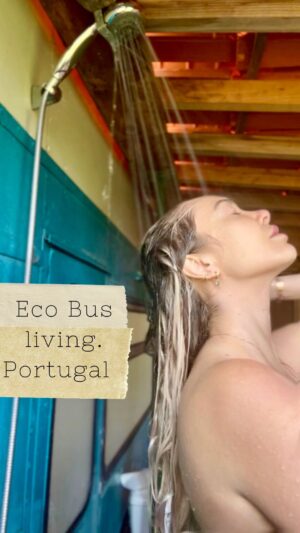 Mellissa Laycy Instagram - Escaping to the mountains in northern Portugal 💫😍 this place is magic. Neighbouring the land of @ecowildspirit 
Showering in nature amongst the almond and oak trees.

This place is nothing without the special beings who make it so @roxannehotchkiss @lovequintaoasis @merkabah.life 🥰🙏💫❤️ 

Grateful and manifesting the right people in my life to make this land and the dream come alive 🥰🙏