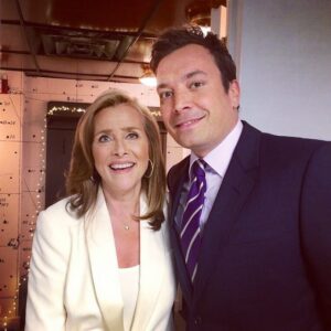 Meredith Vieira Instagram - Hanging out at my neighbor's house tonight! Love that @JimmyFallon, @FallonTonight!