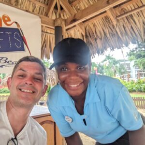Merlin Griffiths Instagram - Final holiday post - #Hospitality beyond the location and services what truly defines hospitality is its people. Here are a few @beaches_uk Negril people that deserve mention:
Tashel (housekeeping) for giving my daughter joy with her superb towel animals every day
Mario (bar) for being great company as well as a kind bartender
Tashell (waiter) for excellent friendly service
Shaneak (beach waiter) for good chat and some of the best tray skills I've ever seen
Shereen (chef) for her outstanding barbecue pork
And to all the other staff who helped make a great holiday, cheers! 🍻
Hopefully see you again #Jamaica 🇯🇲👍
