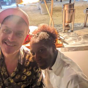 Merlin Griffiths Instagram - Final holiday post - #Hospitality beyond the location and services what truly defines hospitality is its people. Here are a few @beaches_uk Negril people that deserve mention:
Tashel (housekeeping) for giving my daughter joy with her superb towel animals every day
Mario (bar) for being great company as well as a kind bartender
Tashell (waiter) for excellent friendly service
Shaneak (beach waiter) for good chat and some of the best tray skills I've ever seen
Shereen (chef) for her outstanding barbecue pork
And to all the other staff who helped make a great holiday, cheers! 🍻
Hopefully see you again #Jamaica 🇯🇲👍