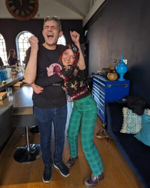 Merlin Griffiths Instagram - When the world renowned, tv famous, master bartender, and global ambassador for Bacardí shows up in his Kirby tshirt, you know it's gonna be a funky kinda day

Not only are you such an incredible person @merlinfdc4 , the wisdom you imparted on us today was priceless 🙏 so glad you came back to Laverstoke to help us #shakeyourfuture

Also - Kirby is trying to eat me