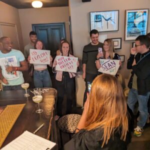 Merlin Griffiths Instagram - A few highlights from @londoncocktailweekofficial #britainsbesthomebartender final today.
Thank you to all entrants. And congratulations to our winners 🏆🏆🏆!!! Keep an eye on the #londoncocktailweek account to find out who won...
.
#homebartender #cockatils #drinkstagram🍸