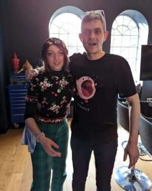 Merlin Griffiths Instagram - When the world renowned, tv famous, master bartender, and global ambassador for Bacardí shows up in his Kirby tshirt, you know it's gonna be a funky kinda day

Not only are you such an incredible person @merlinfdc4 , the wisdom you imparted on us today was priceless 🙏 so glad you came back to Laverstoke to help us #shakeyourfuture

Also - Kirby is trying to eat me