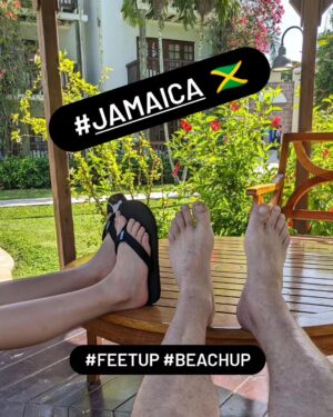 Merlin Griffiths Instagram - First #FamilyHoliday in 4 years! Time for some beach. ♥️🇯🇲
@beaches_uk Negril.
#gifted