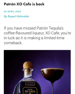Merlin Griffiths Instagram - Yeehaw! This is great news.
Did you also know, the popular Baby Guinness shot should really be made with @patron XO Cafe?
#tequila #Cocktails #bartender #drinkstagram