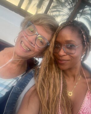 Merrin Dungey Instagram - Me and my beautiful mom. So lucky for the time we have. ❤️