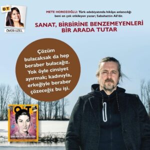 Mete Horozoğlu Instagram - Uzun zamandır röportaj yapmıyordum tadı damağımda kaldı… çok güzel hazırlanmış sorulara cevaplar vermeye çalıştım.. röportajda soruları görmeyince ukala ukala ne konuşmuş demeyin.. valla Ömür hanım sordu da söyledim yoksa benim ne haddime..