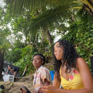 Mia Isaac Instagram - this time last year i moved across the world to spend six long months filming… there were a lot of ups and downs, and it definitely wasn’t easy, but it was worth it. now i can finally share it!

grateful for all the people who dedicated their time and energy to this show — from every freezing night shoot to every melting hot beach day. grateful for all the friends i made, who made me feel at home in a foreign country. this was a once in a lifetime experience. but it doesn’t belong to me anymore… it belongs to the people watching :)

now you can watch @blackcakehulu on @hulu in the US and @disneyplus in the UK/Canada! 

so much love 💛🇯🇲🏴󠁧󠁢󠁷󠁬󠁳󠁿