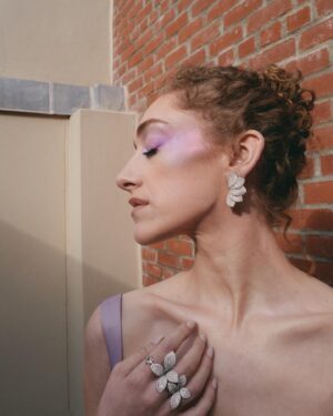 Micaela Diamond Instagram - met gala 23. the lavender dream day. a few more from @jennyandersonphoto. thank you to the village it took to make sure my nipples were centered. and all the other things too. 💜