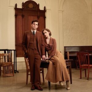 Micaela Diamond Instagram - mr and mrs frank in their brown and beige era. 

happy opening to my dear Parade. in awe I get to be in this company. some kind of magic in all of your finger tips.
