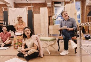 Micaela Diamond Instagram - Here We Are. The Final Sondheim. We’ll be at The Shed starting 9/28. 

beautiful sad article about it all in my bio 🫶🏼