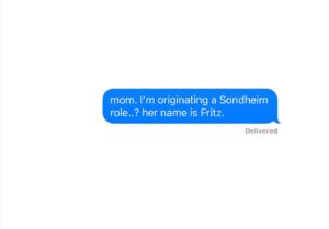 Micaela Diamond Instagram - Here We Are. The Final Sondheim. We’ll be at The Shed starting 9/28. 

beautiful sad article about it all in my bio 🫶🏼