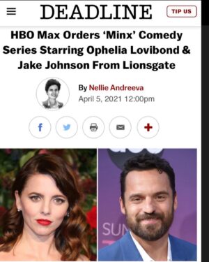 Michael Angarano Instagram - MINX is coming to @hbomax! extremely grateful to be able to work with such great people. scroll right for a little vibe of what’s coming 👨🏻