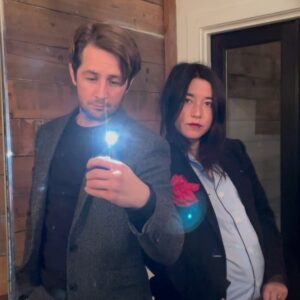 Michael Angarano Instagram - i feel very lucky to have spent 2020 with you @mayaerskine