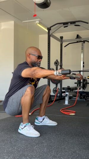 Michael Beach Instagram - Just putting things together as I build #Beachsgym in my garage AND my soon to be 61 year old body! 💪🏾✊🏾🎉
…
#60plusandfit #fitforfun #fitforjoy #fitforlife #letsdothisthing 
…
Look up the @inertiawave