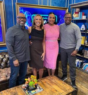Michael Beach Instagram - What a fun day with some of my old cast mates from 1996 when we shot a small-ish indie film called Soul Food which was released in 1997. It became an unexpected hit and now 27 years later it’s streaming on @hulu … If you get a chance check out @vanessawilliamsofficial @msvfox @mekhifromharlem and me … not there @brandonhammond #irmaphall #ginaravera #jeffreydsams and my birthday twin @iamnialong (missed you today ❤️)… #soulfoodthemovie #castmates #classicfilms #blackcinama #blackhistorymonth #wbwednesday 
…
Watch a fun clip from the @abcgma3 interview we did today that I recorded from my NYC hotel room. My shirt didn’t work for the lights and camera 😫 and forgive the poor sound 🤣
