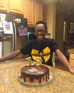 Michael Beach Instagram - This young man turned 18 years old yesterday. He has been with us for exactly half of his life now and as hard as it has been, he has grown into a young man of quality and character! We are very proud of Ledgend for continuing to fight to improve. We love you son and welcome to adulthood- ALMOST 🤣🎁🎂🎈❤️ Always love your momma ❤️
…
#happybirthdayson #thecircleoflife #abigyear #abigbirthday #hardworkwins #selfrespect #beamanofquality