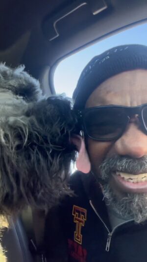 Michael Beach Instagram - Larry might be turning me into a dog guy but I have a lot to learn 🐕🤦🏾‍♂️🤷🏾‍♂️ 
…
@mylifeisabeach drove over, picked him up and walking into the doggie place with no problem. The staff at the dog place said that Larry played me like a sucka 🤣🤣🤣 #true
…
#dogguy #bigpuppys #puppypatience #rookiedogowner #takingitslowly #learningasigo🤓