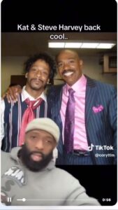 Michael Beach Instagram - @iamsteveharveytv 🤔 
…
I don’t have TikTok and don’t know this guy Cory’s IG but I assume (I know that’s dangerous) that he’s a comedian and is making a joke. But I’m not sure🤷🏾‍♂️🤔😁
…
Does he really think I’m Steve Harvey?