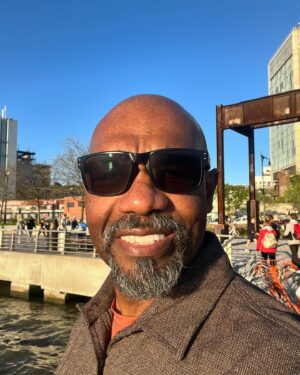 Michael Beach Instagram - Just me throwing up a #selfie as I’m soaking up an early evening overlooking the #hudsonriverpark in #nycity ❤️
…
People are walking, jogging, biking and generally enjoying each other and the beautiful day in this crazy ass city! But the city has really made great use of the piers over the last few decades. Its wonderful hanging down here and seeing and experiencing it first hand. So much to be happy for😎🎉❤️ #enjoylifetothefullest